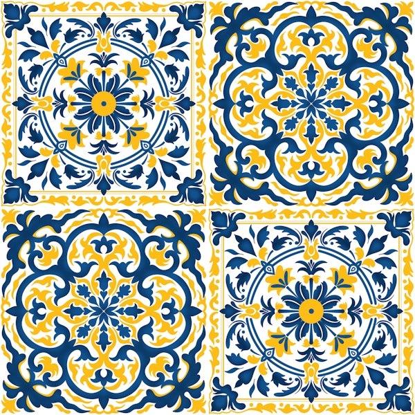 Mixed Two Ceramic Tiles 2