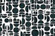 Bauhaus Teal Canvas Texture Cutout Geo