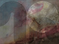 Nordic Autumn Moon tapete