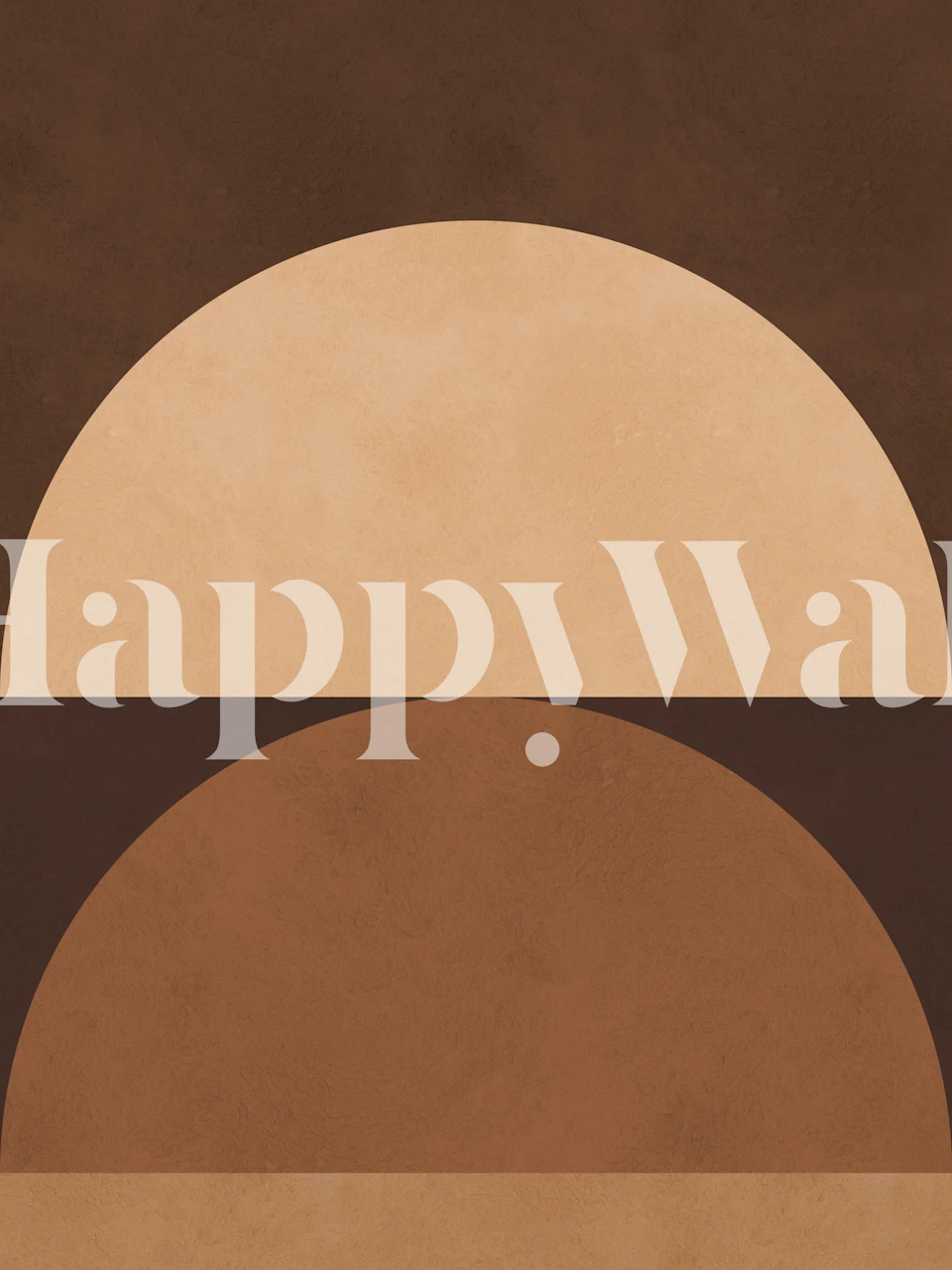 Tribal shapes 15 tapet i ett modernt rum