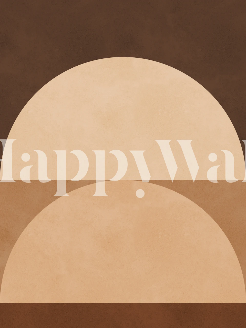 Tribal shapes 16 tapet i ett rum