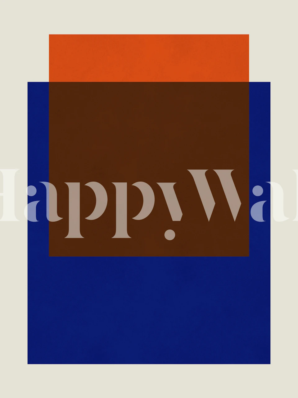 Contemporary and modern Tapetdesign