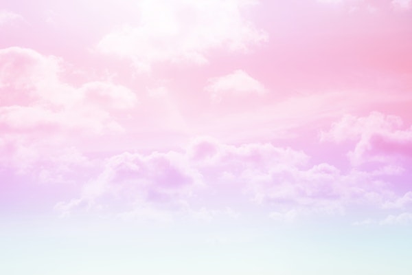 Dreamy Clouds 5 - Pastel Unicorn Colors