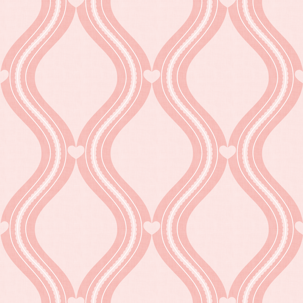 Ogees and Hearts Gossamer Pink