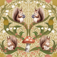 The Blueberry Thief 7 tapet