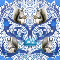 The Blueberry Thief 8 tapet