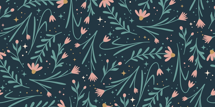 Soft pastel-colored celestial petals blending into a vibrant starfield