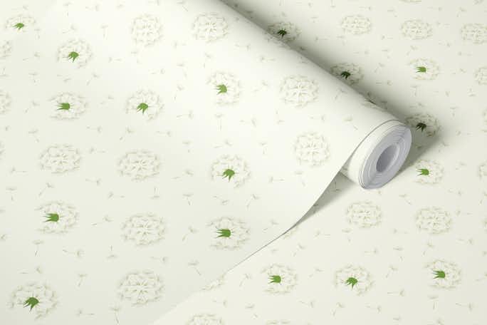 Summer Whispers Dandelion Wallpaperwallpaper roll