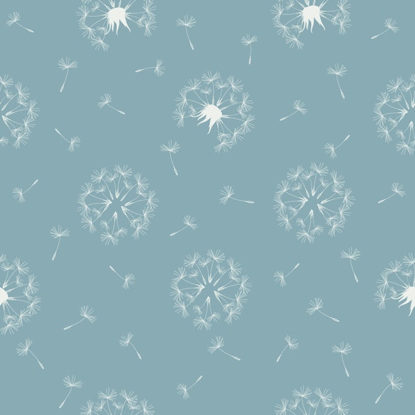 Sunlit Dandelion Fields Wallpaper