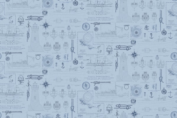 Vintage Seamanship Marine Nautical Theme