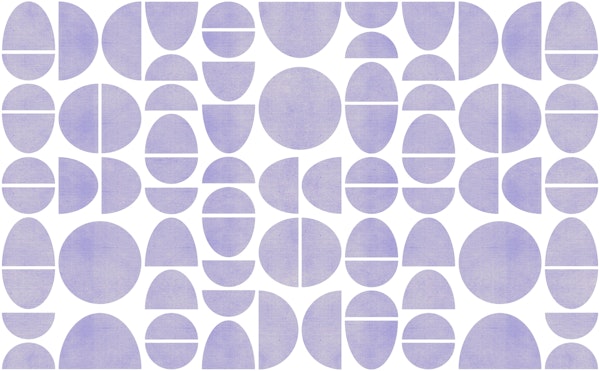 Lavender Bauhaus Organic Geo