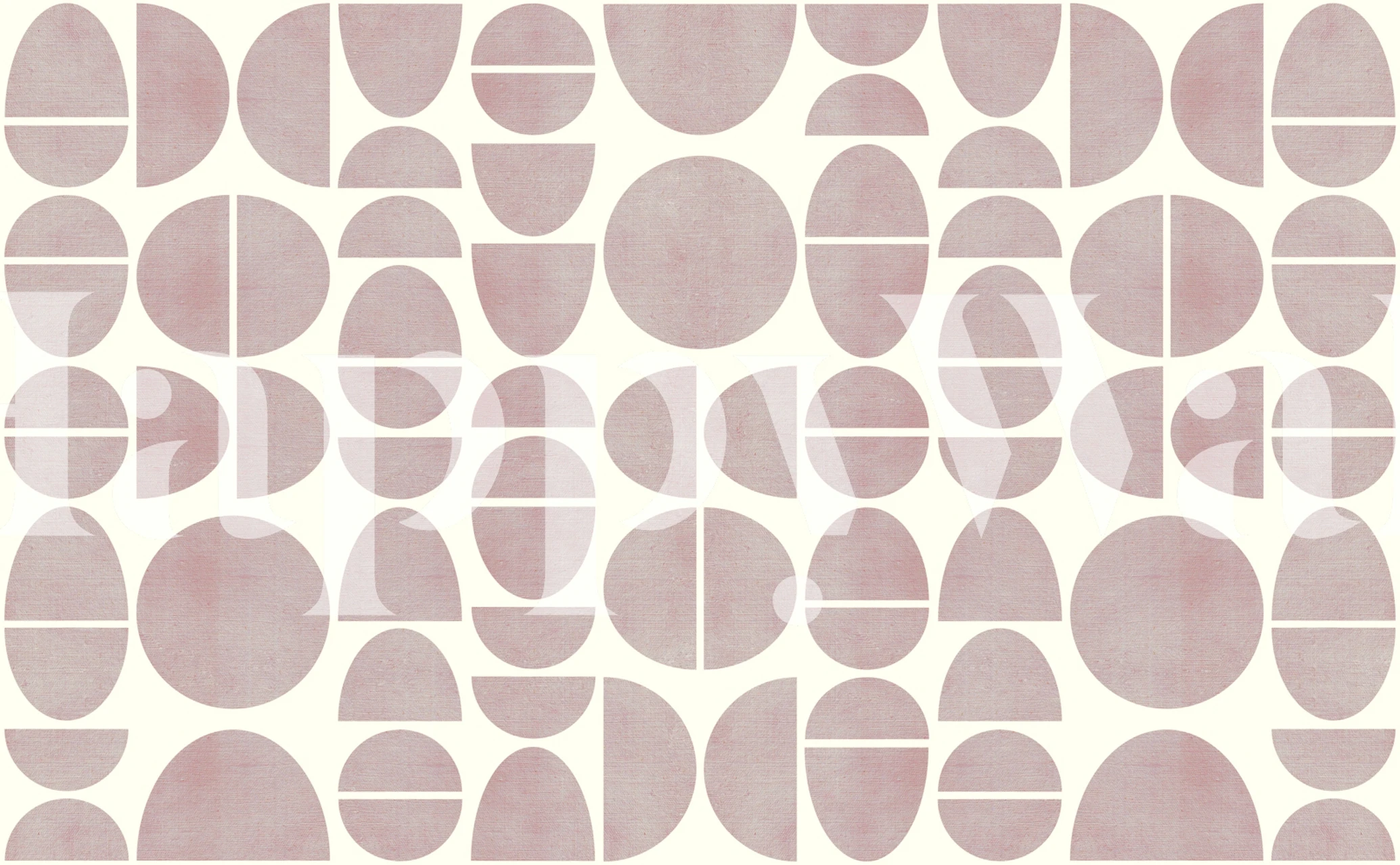 Tapeta Soft Moody Bauhaus Geometry u sobi