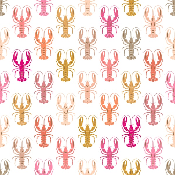 Lobsters in Warm Colors