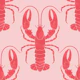 Red Lobsters on Pink