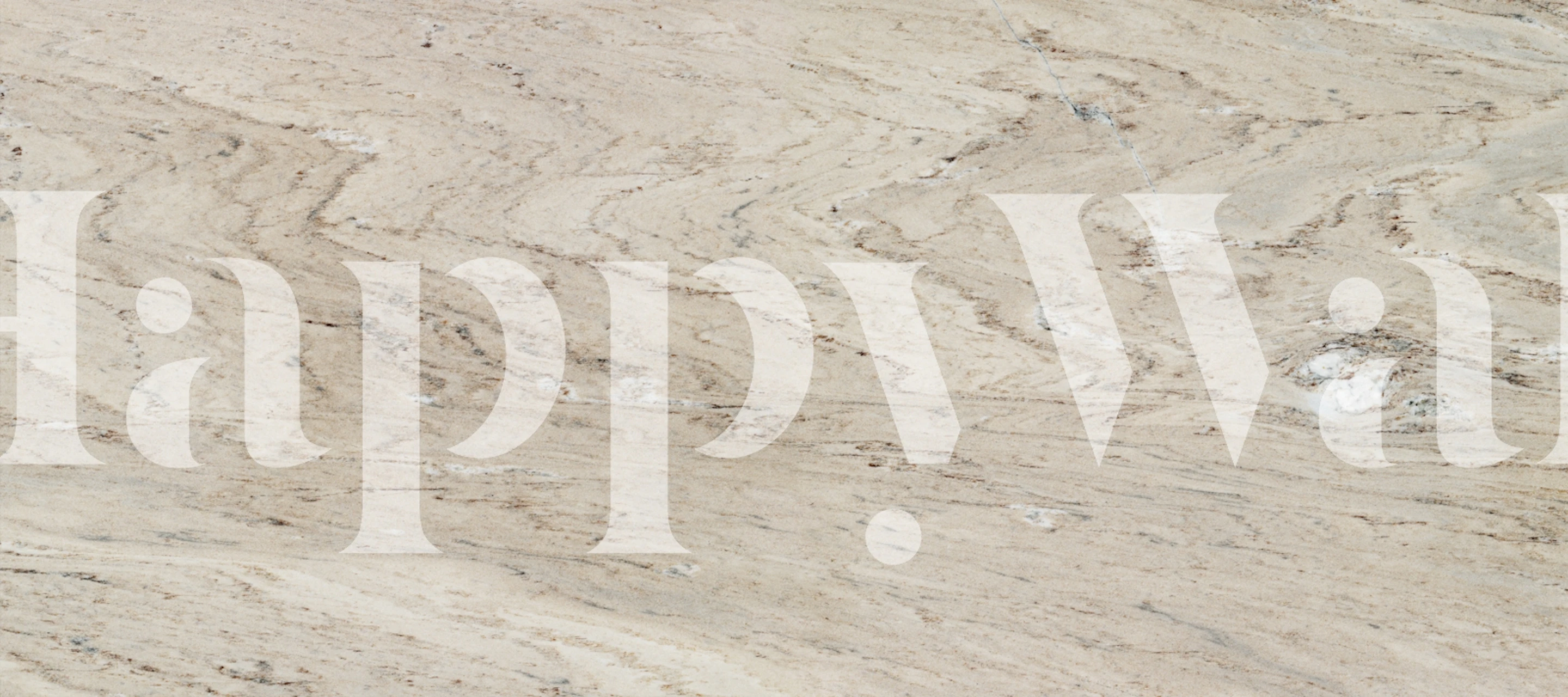 Real Granite Gray Bianco behang in een kamer