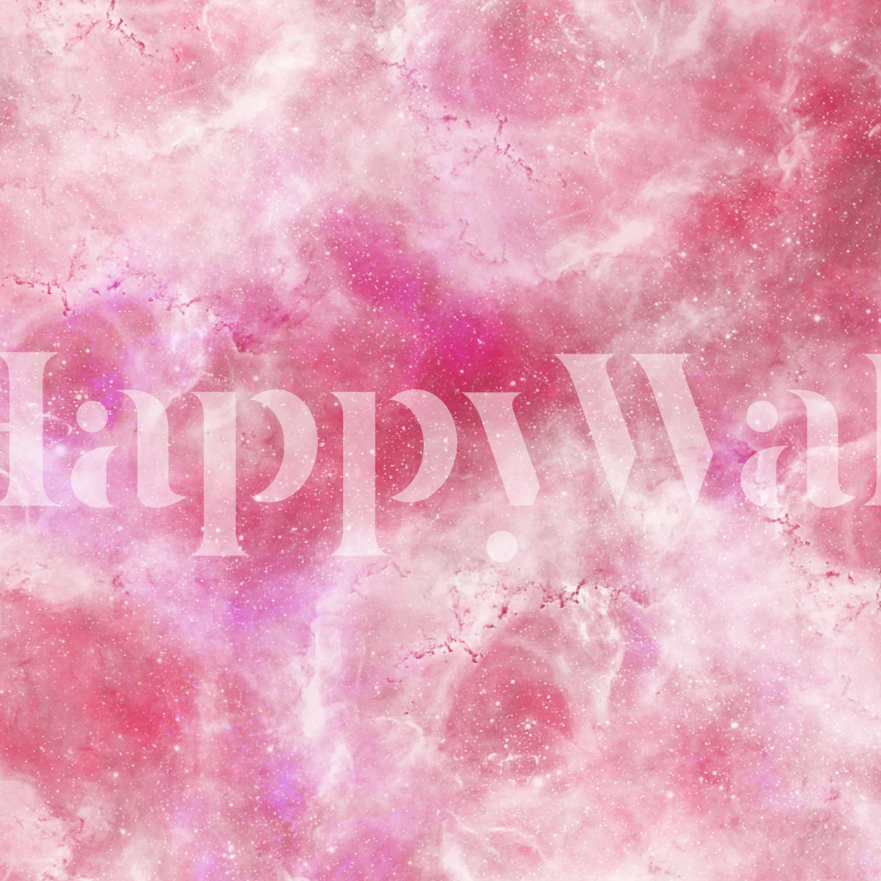 Pink galaxy wallpaper with soft swirling patterns