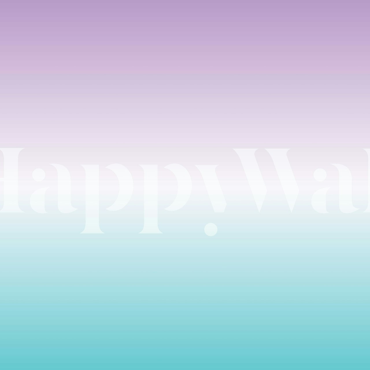 Gradient World wallpaper displayed in a room