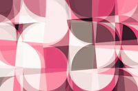 Groovy Bauhaus Pattern papel de parede