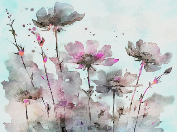 Modern Japandi Floral