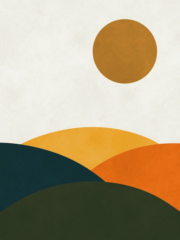 Watercolor landscape 9