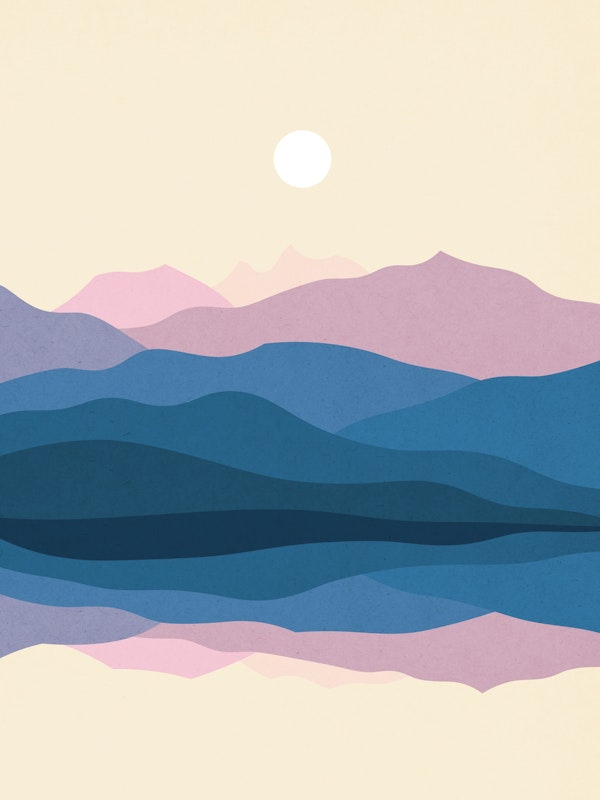 Watercolor landscape 16