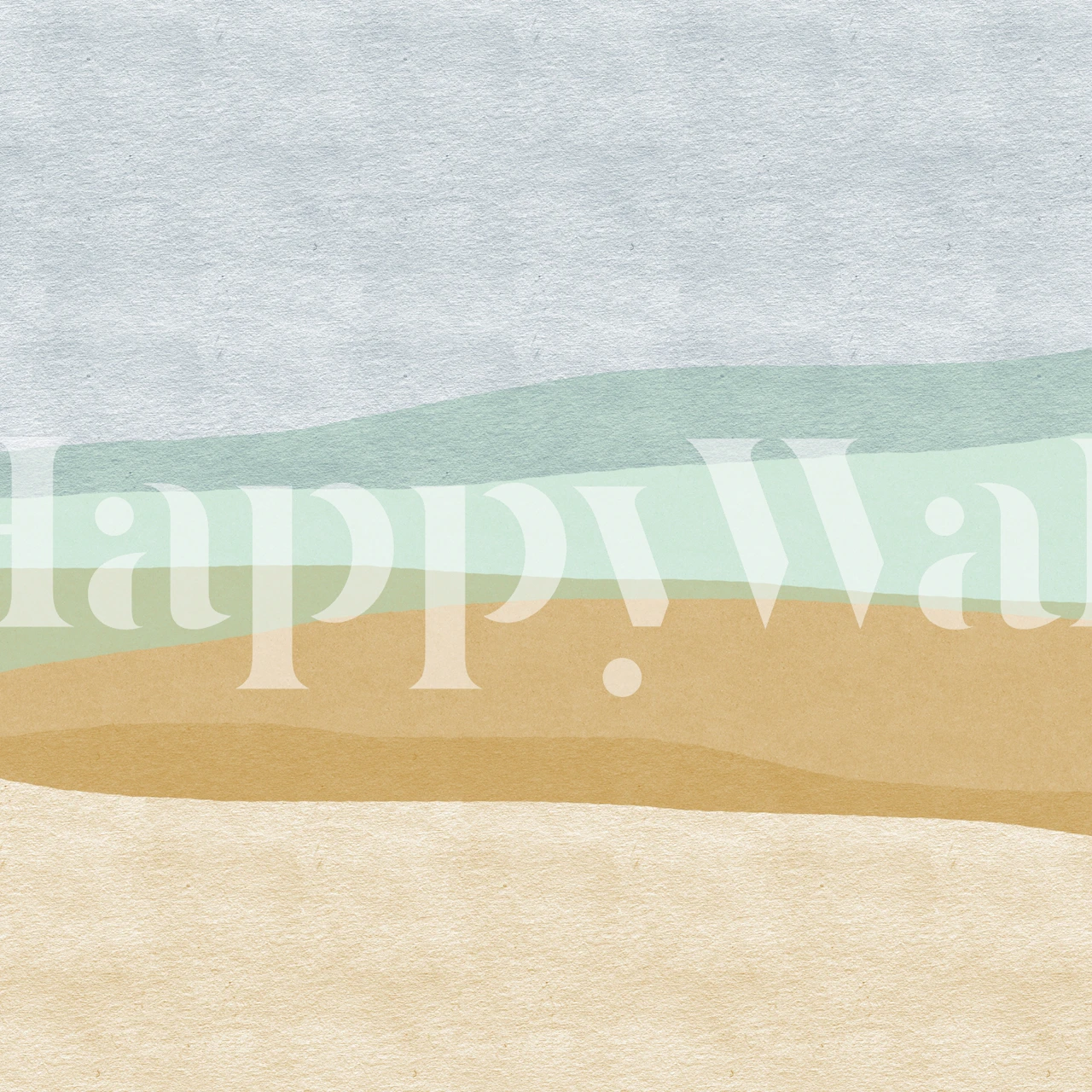 Sand Field tapet i ett rum