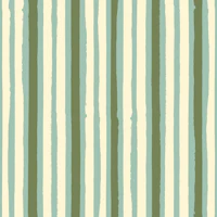 Irregular stripes sage green wallpaper