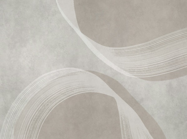 Abstract Curves Minimalist Paint Strokes