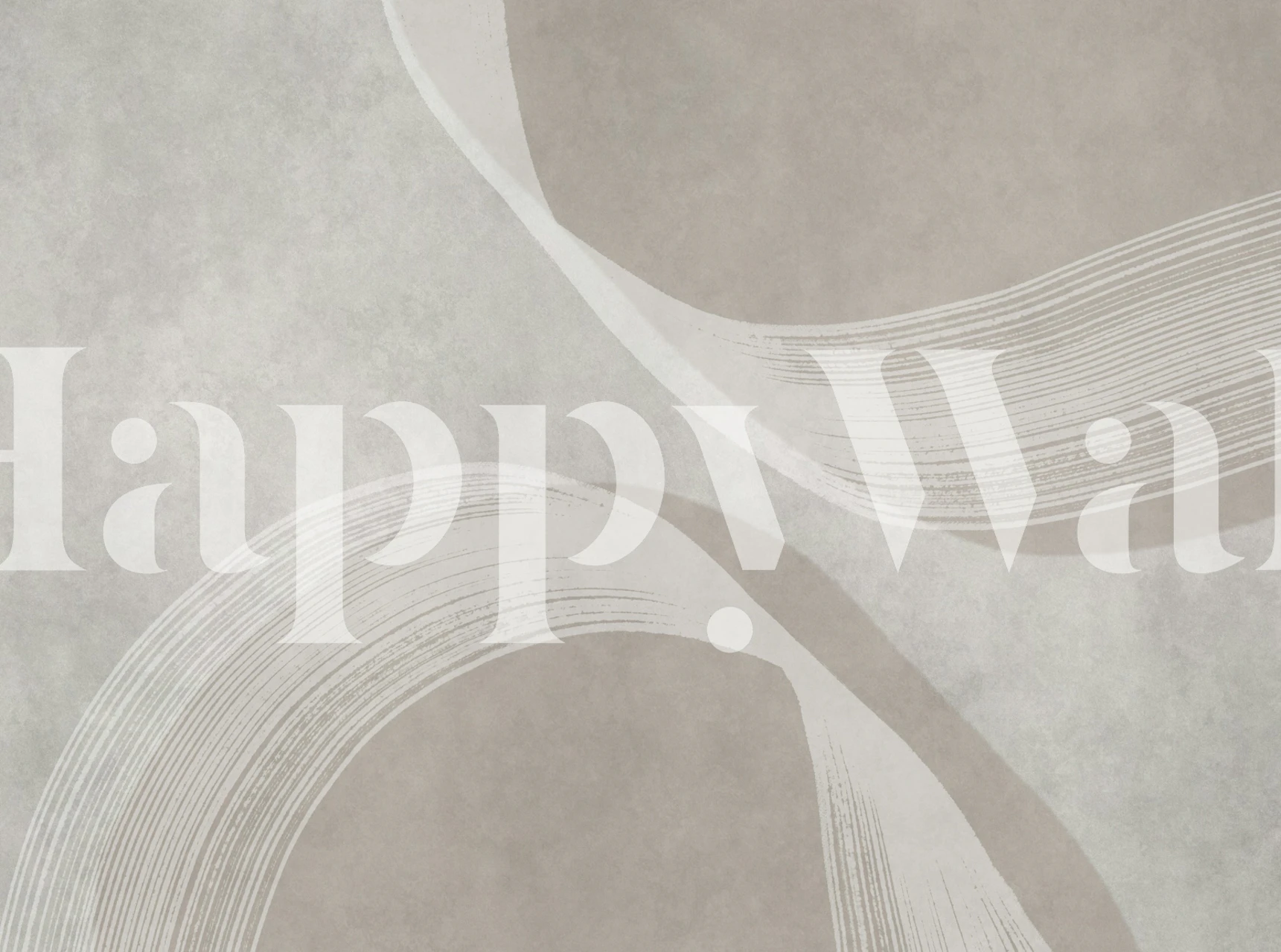 Minimalist abstract design with soft gray tones and white brush strokes wallpaper