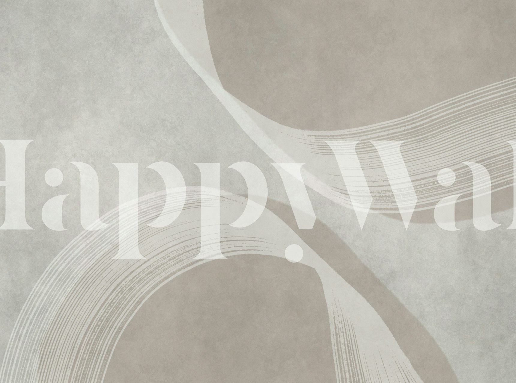 Minimalist abstract design with soft gray tones and white brush strokes wallpaper