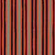 Boho stripes orange navy sage