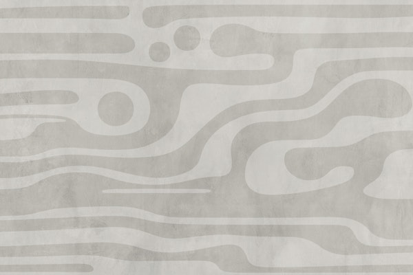 Organic Shapes Neutral Beige