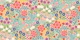 Summer Flower Garden on cream