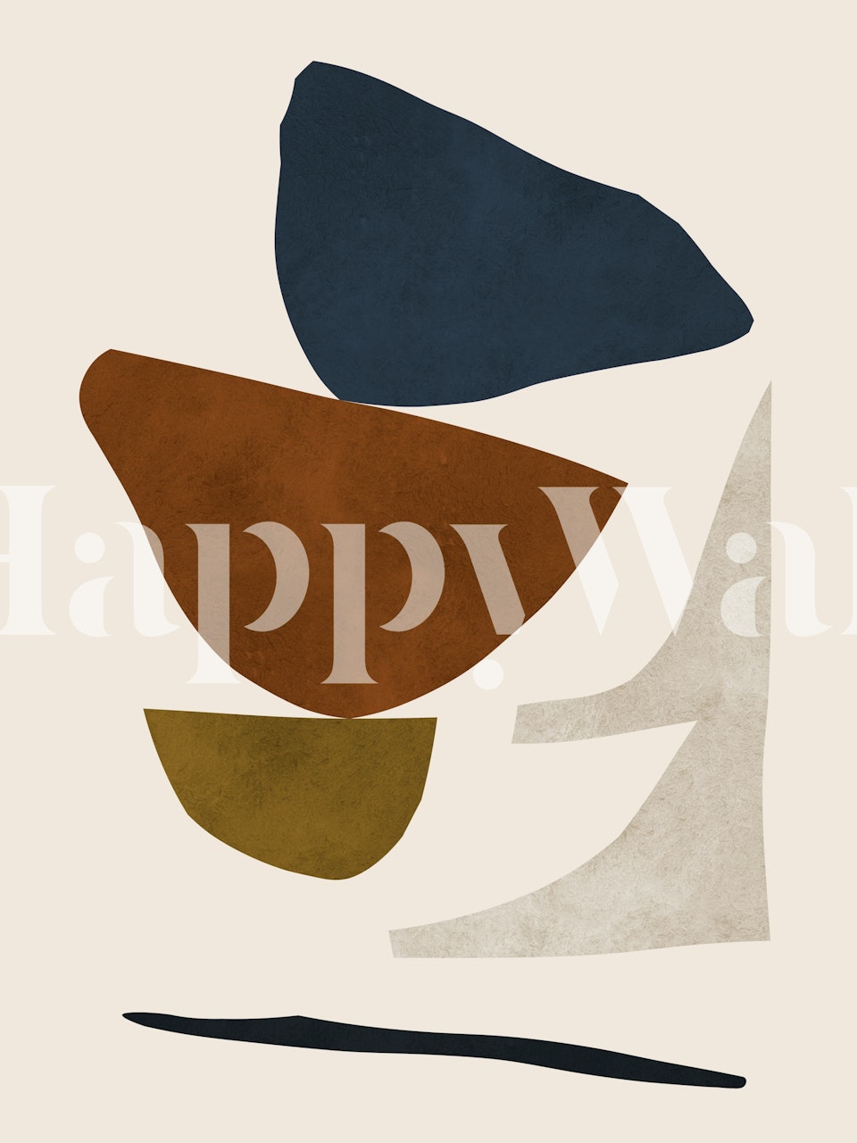 Expressionist harmony 16 tapeta v pokoji