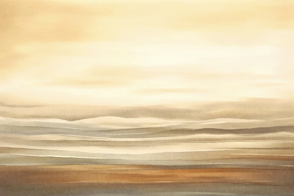 Great Plains Western Landscape Sunset