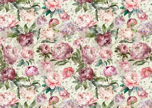 Peonies vintage