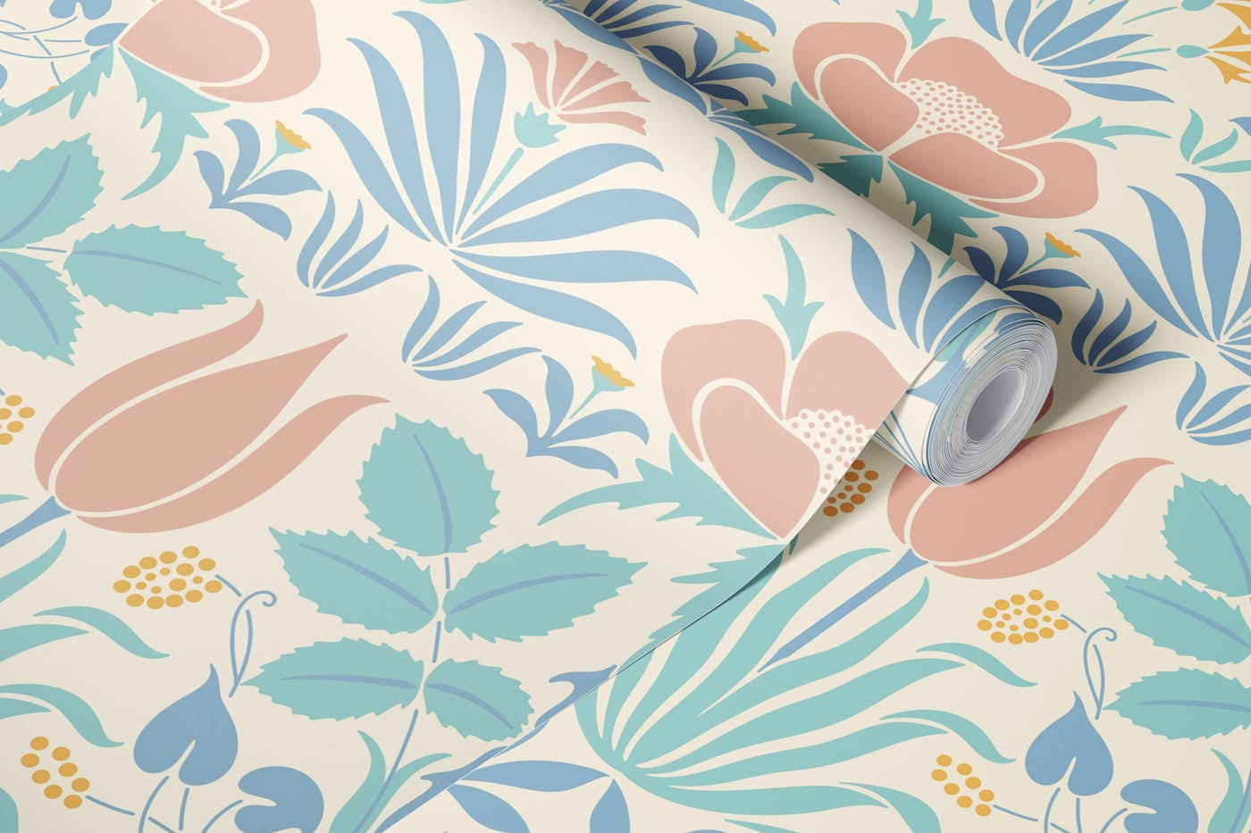 Vintage The Anselm pattern 1 wallpaper roll