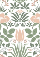 Vintage The Anselm pattern 2 carta da parati