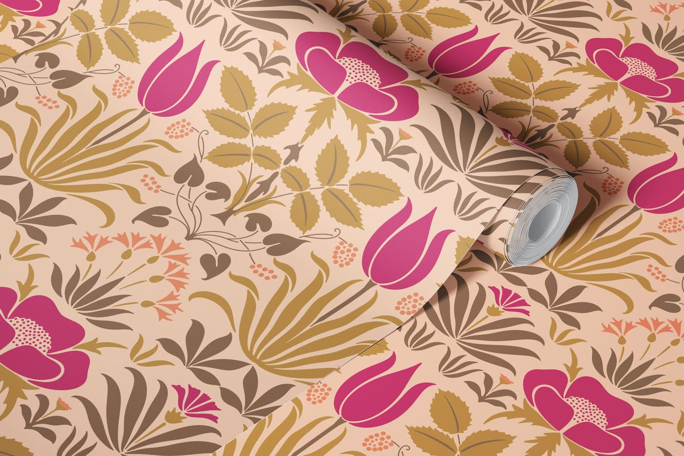 Vintage The Anselm pattern 4 wallpaper roll