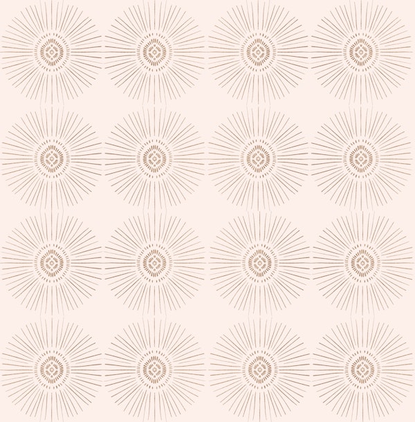 Tribal Sun Rose Gold