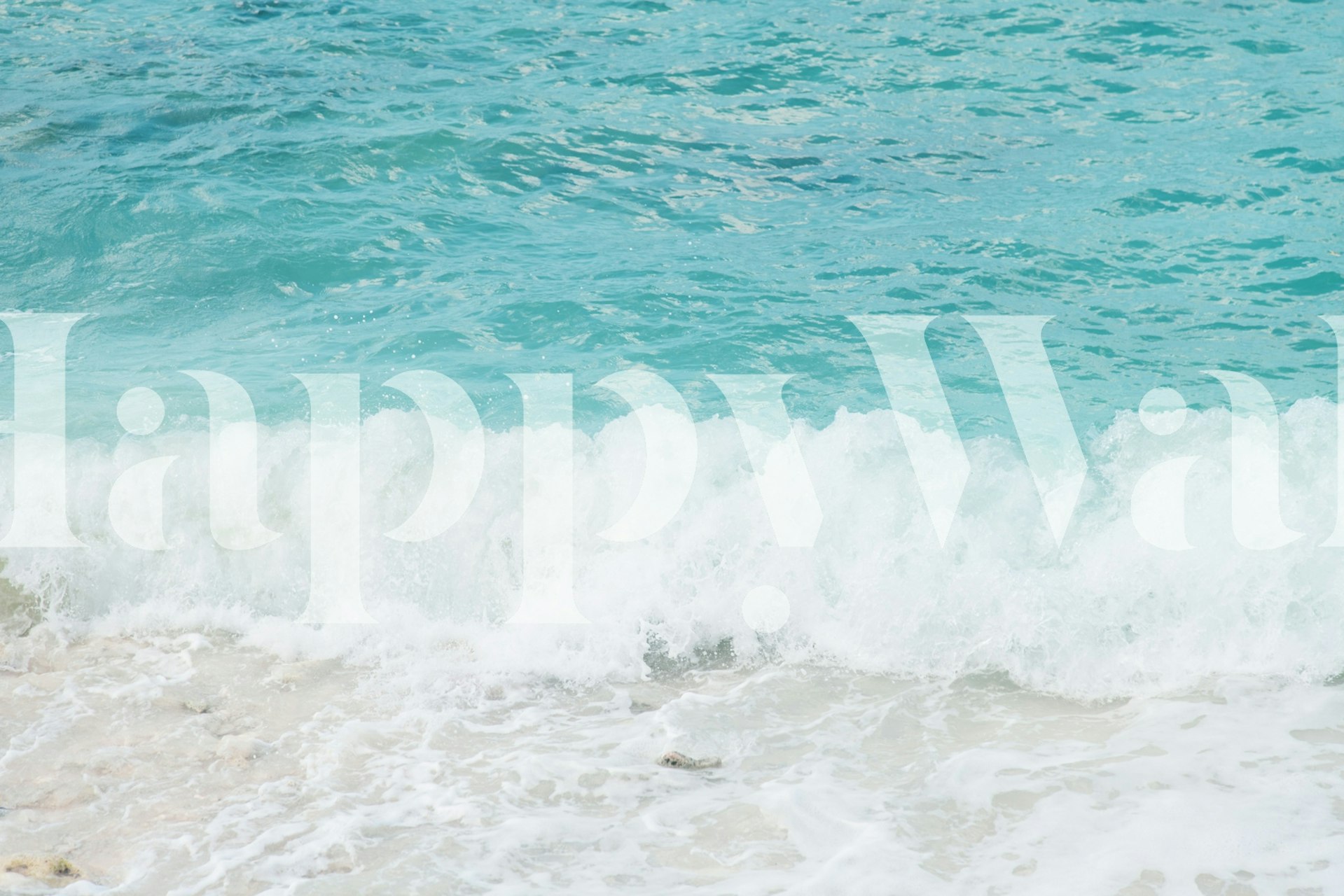 Caribbean Sea Bliss 7 tapeta w pokoju