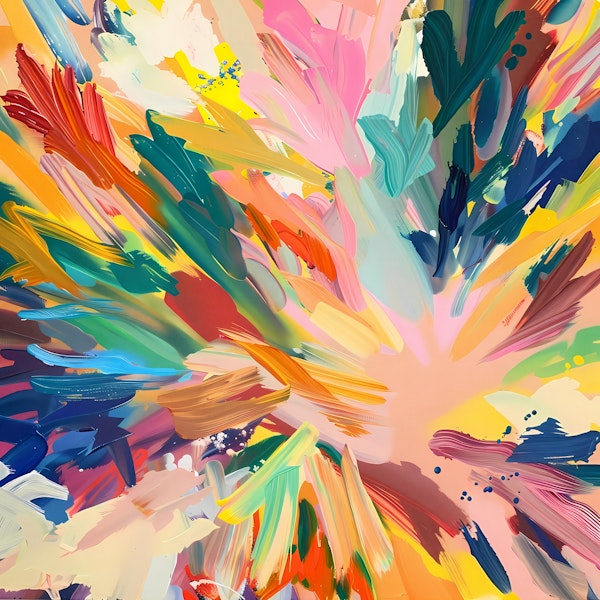 Colorful Brushstrokes 6