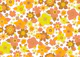 Sunshine garden - orange, white and yellow