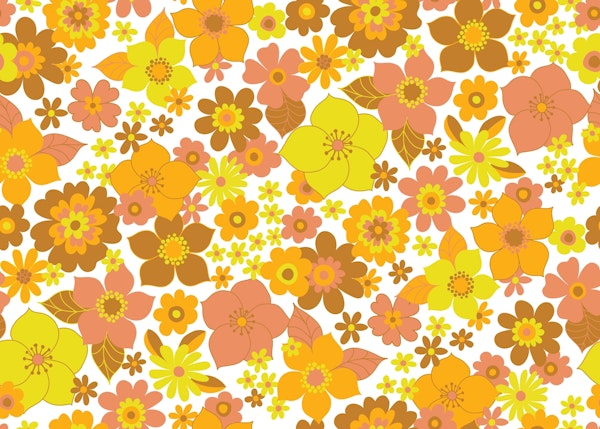 Sunshine garden - orange, white and yellow