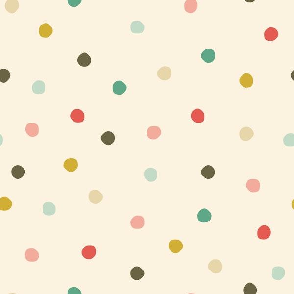 Colorful Confetti Offwhite Multicolor