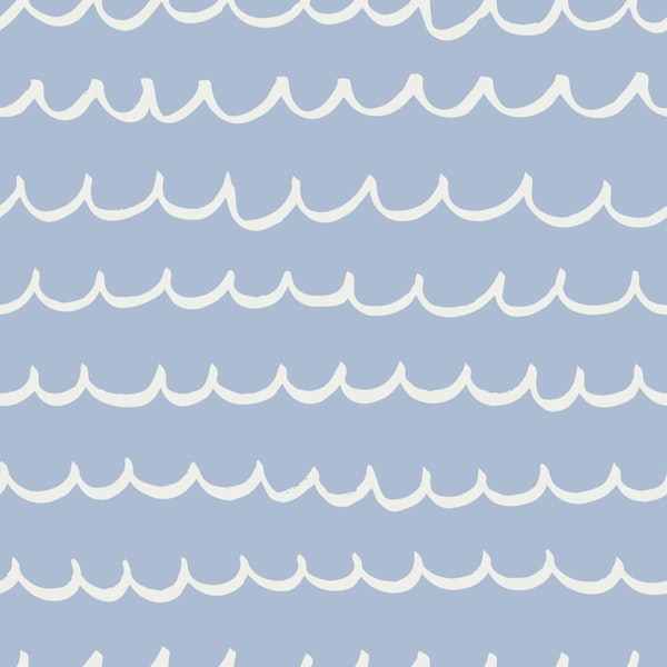 Waves Light Blue