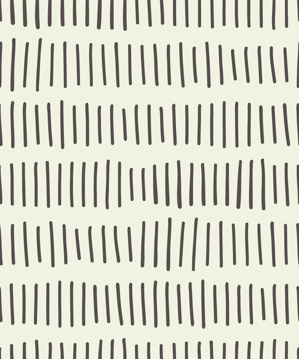 Vertical Marks Offwhite Black