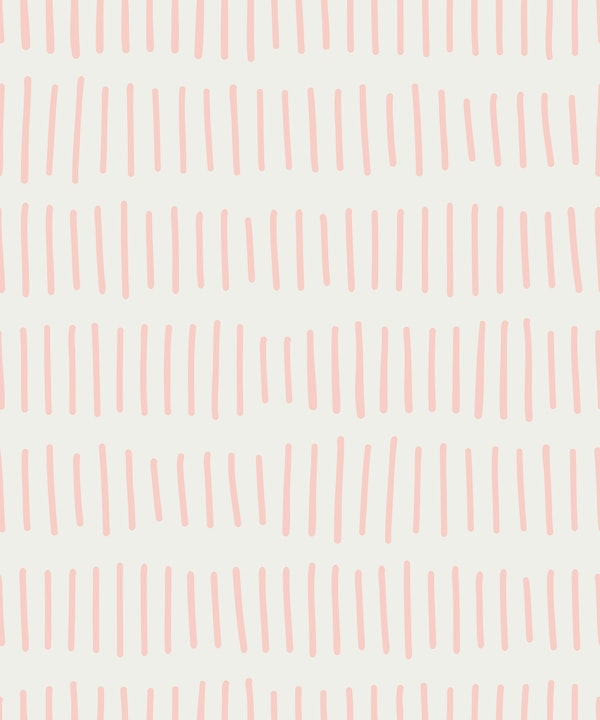 Vertical Marks White Light Pink