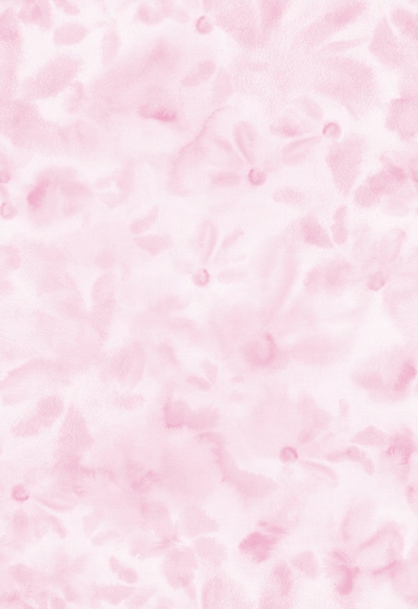 Dreamy floral light fuchsia pink pattern