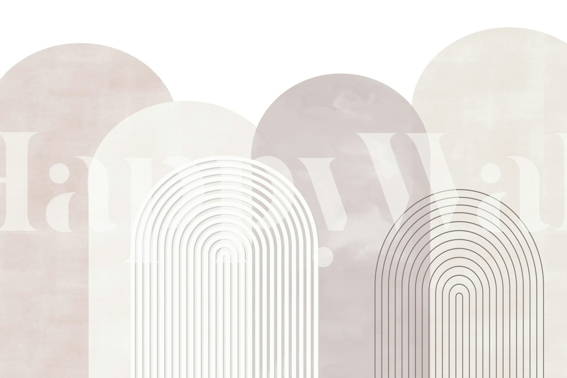 Σχεδίαση ταπετσαρίας Bali IV σε έναν σύγχρονο χώρο